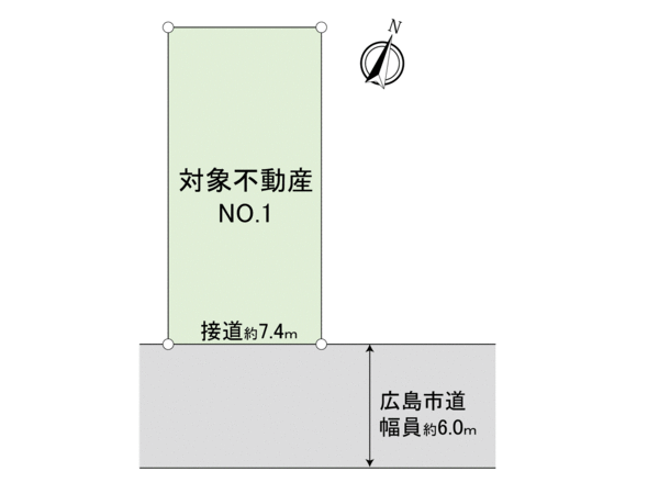 亀崎二丁目 No.1 地形図 亀崎二丁目 No.1 地形図