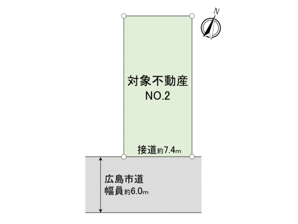 亀崎二丁目 No.2 地形図 亀崎二丁目 No.2 地形図