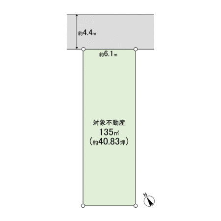 矢野西三丁目古家付き土地 地形図 矢野西三丁目古家付き土地 地形図