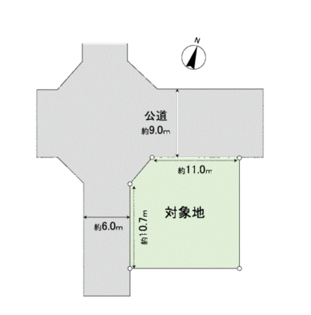 矢野南3丁目・土地 地形図 矢野南3丁目・土地 地形図
