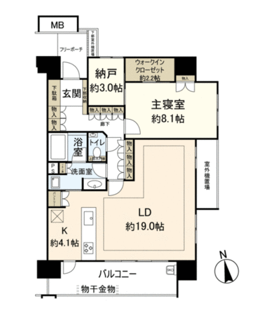 パークホームズ橋本町グランシーノ 間取り パークホームズ橋本町グランシーノ 間取り