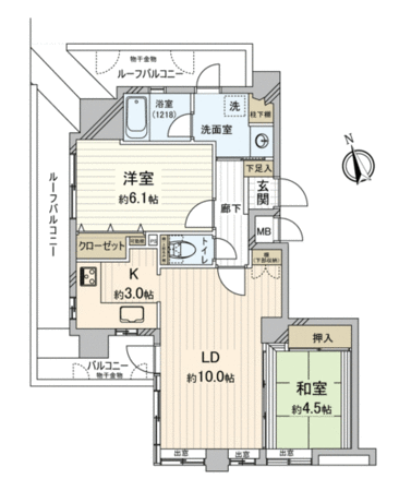 ダイアパレス鶴見町弐番館 間取り ダイアパレス鶴見町弐番館 間取り