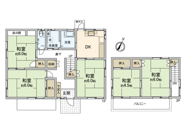 西阿知町西原戸建 間取り 西阿知町西原戸建 間取り