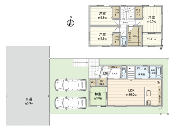 己斐大迫二丁目 新築 間取り 己斐大迫二丁目 新築 間取り