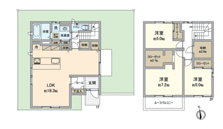 今保新築戸建 間取り 今保新築戸建 間取り