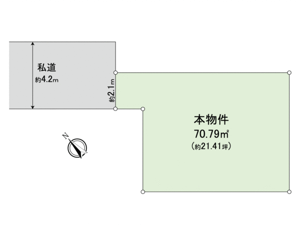 江波栄町 土地 地形図 江波栄町 土地 地形図