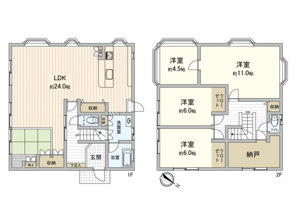 己斐中2丁目 戸建 間取り 己斐中2丁目 戸建 間取り