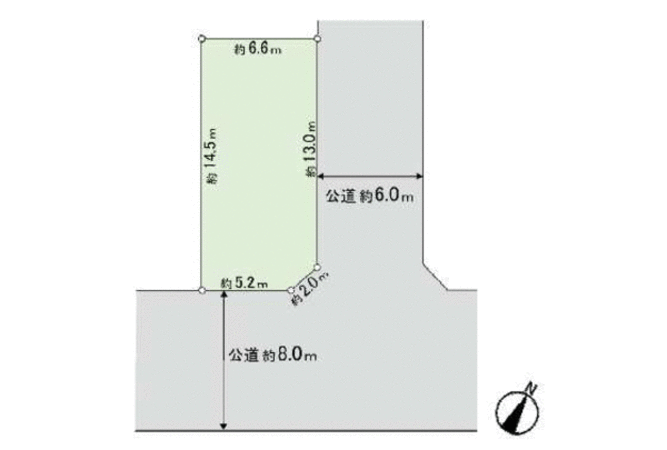月寒東2条5丁目 土地 地形図 月寒東2条5丁目 土地 地形図
