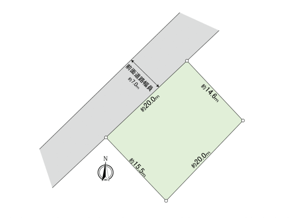大麻沢町 土地 地形図 大麻沢町 土地 地形図
