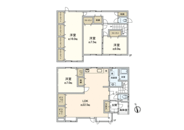 平岡6条2丁目 戸建 間取り 平岡6条2丁目 戸建 間取り