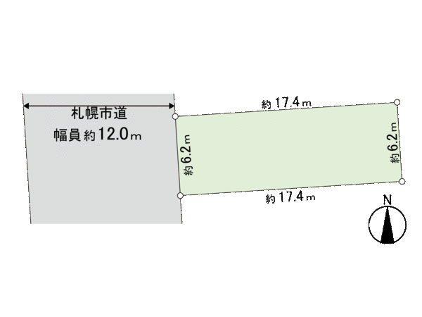 西岡四条1丁目 土地 地形図 西岡四条1丁目 土地 地形図
