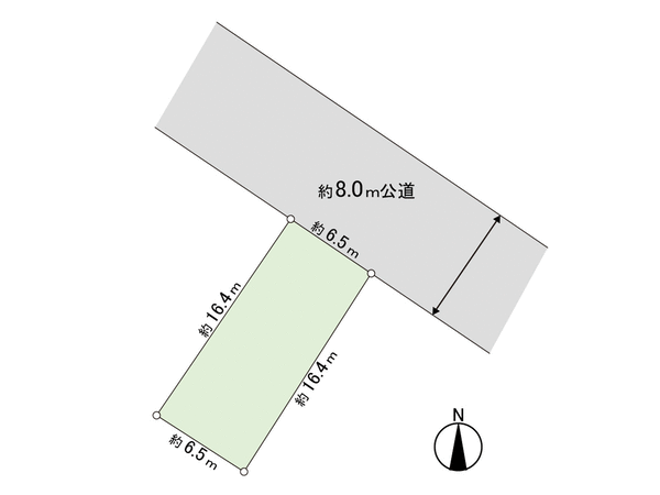 月寒東1条15丁目 土地 地形図 月寒東1条15丁目 土地 地形図