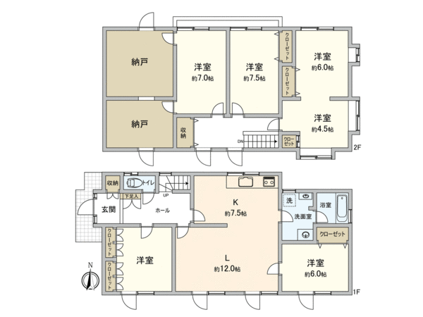 北ノ沢6丁目 戸建 間取り 北ノ沢6丁目 戸建 間取り