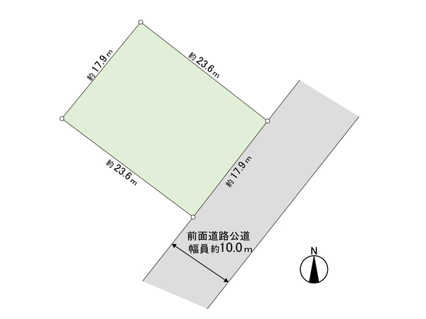 宮の森2条10丁目 土地 地形図 宮の森2条10丁目 土地 地形図