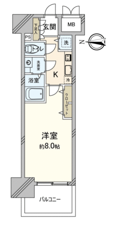 プレサンスジェネ葵 間取り プレサンスジェネ葵 間取り