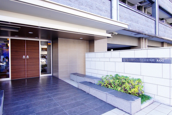 プレサンスジェネ葵 マンション入り口 プレサンスジェネ葵 マンション入り口