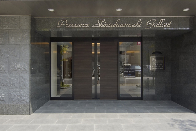 プレサンス新栄町ギャラント マンション入り口 プレサンス新栄町ギャラント マンション入り口