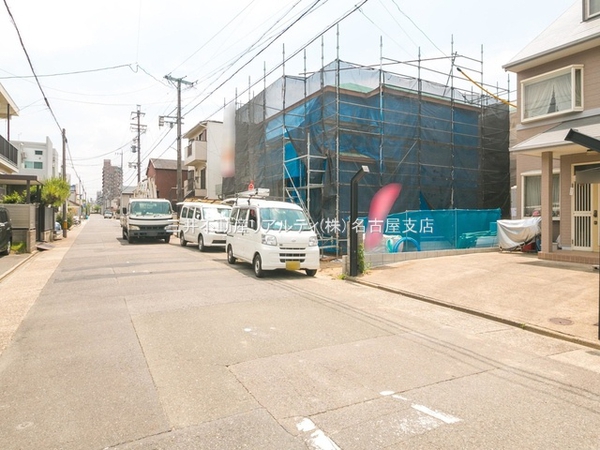 西区枇杷島4丁目【3号棟】 前面道路 西区枇杷島4丁目【3号棟】 前面道路