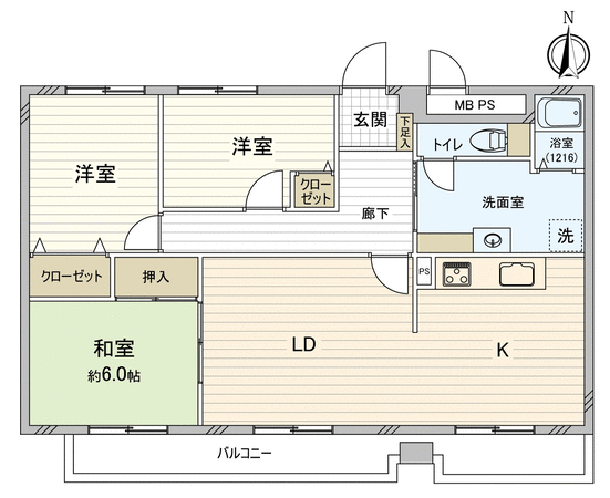 コープ野村御園 間取り コープ野村御園 間取り