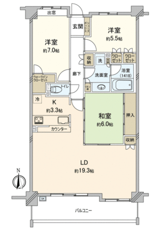 メイツ西山本通 間取り メイツ西山本通 間取り