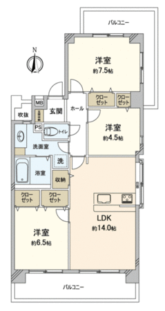 本郷社が丘アイリス1 間取り 本郷社が丘アイリス1 間取り