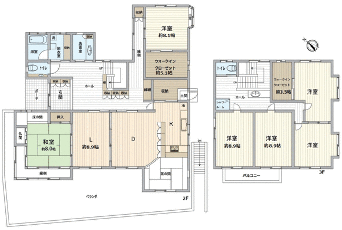 緑区大高町字伊賀殿 戸建 間取り 緑区大高町字伊賀殿 戸建 間取り