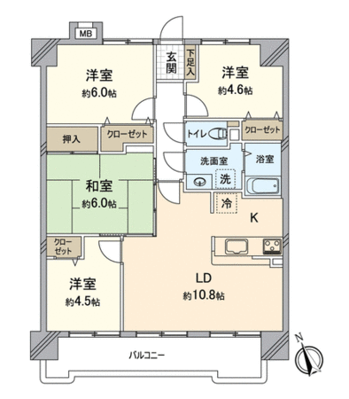 宝マンション野並南 間取り 宝マンション野並南 間取り