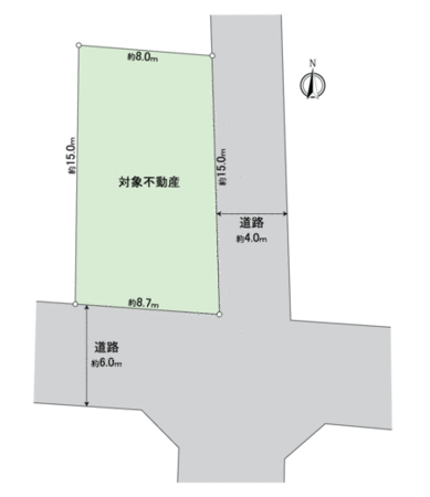 尾張都市計画事業小牧南土地区画整理事業地 1区画 間取り 尾張都市計画事業小牧南土地区画整理事業地 1区画 間取り