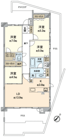 プラウド瑞穂汐路 間取り プラウド瑞穂汐路 間取り