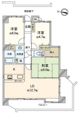 アメニティ大治 三番館 間取り アメニティ大治 三番館 間取り