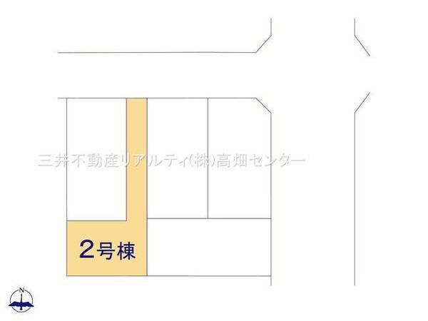 港区宝神5丁目 全体区画図 港区宝神5丁目 全体区画図