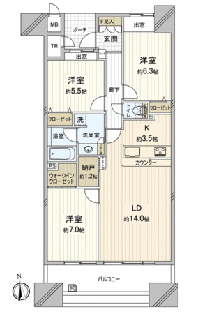 ユニーブル名港アクティア 間取り ユニーブル名港アクティア 間取り