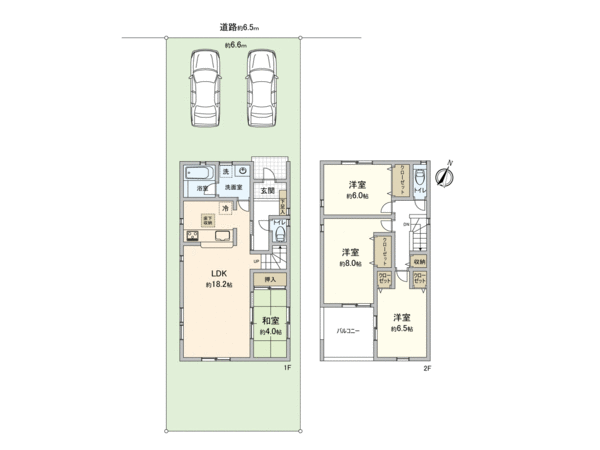 中川区前田西町2丁目 間取り 中川区前田西町2丁目 間取り