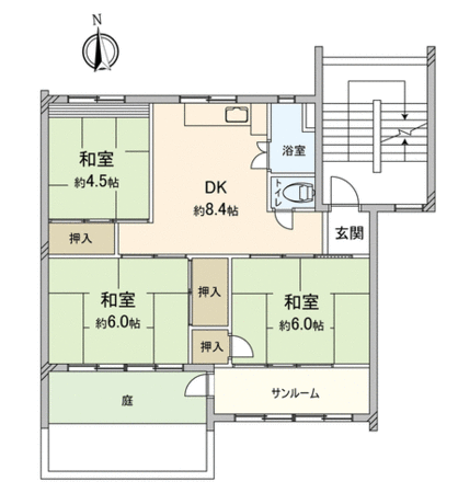 中郷西住宅 間取り 中郷西住宅 間取り