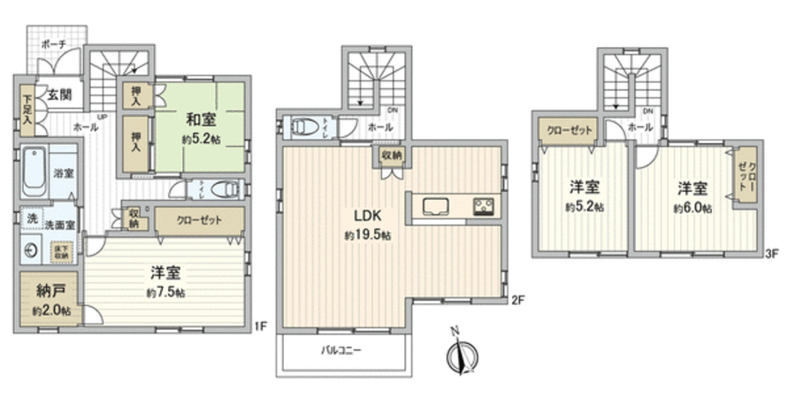 港区小賀須4丁目 間取り 港区小賀須4丁目 間取り