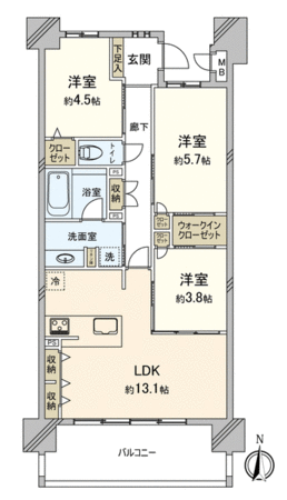 カルティアあおなみ 間取り カルティアあおなみ 間取り