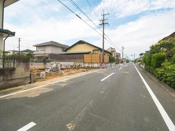 愛西市大井町宮新田 前面道路 愛西市大井町宮新田 前面道路