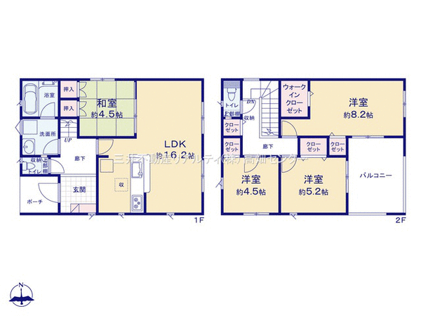 中川区万場1丁目 間取り 中川区万場1丁目 間取り