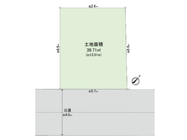 熱田区大瀬子町 土地 地形図 熱田区大瀬子町 土地 地形図