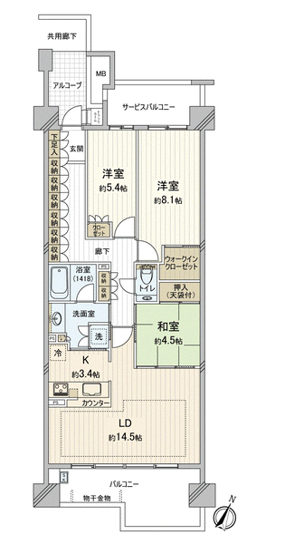 三井のリハウス プラウド東山公園の中古物件情報 Fxox3a12