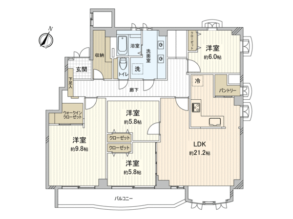 ベルシャトー高峰 間取り ベルシャトー高峰 間取り