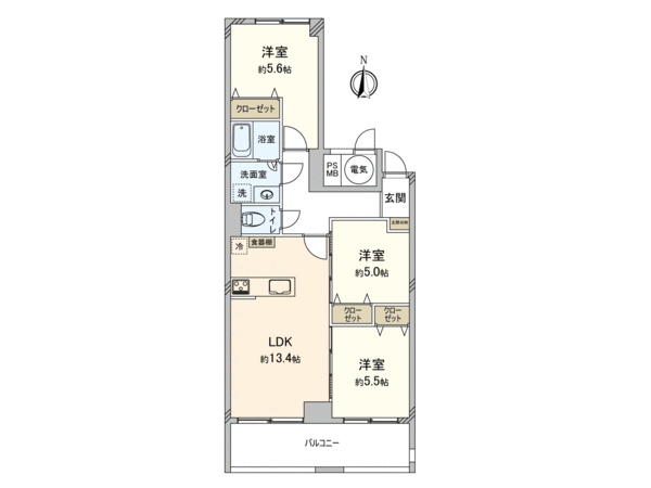 ライオンズマンション虹ケ丘 間取り ライオンズマンション虹ケ丘 間取り