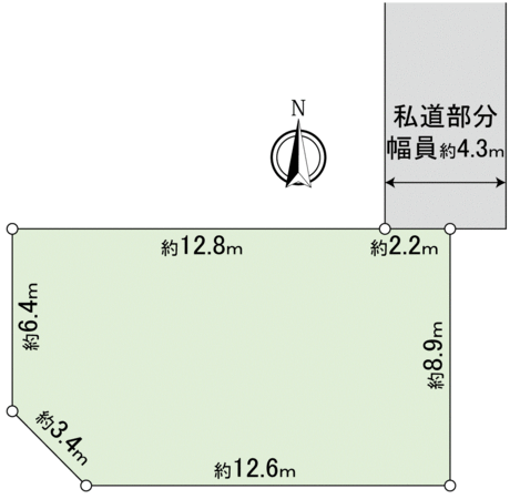 千種区清住町2丁目 地形図 千種区清住町2丁目 地形図