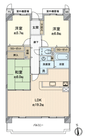 フレスト岐阜南 間取り フレスト岐阜南 間取り