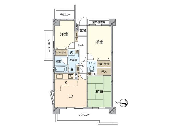 ライオンズマンション岐阜北方 間取り ライオンズマンション岐阜北方 間取り