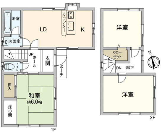 大府市共和町四丁目 戸建 間取り 大府市共和町四丁目 戸建 間取り