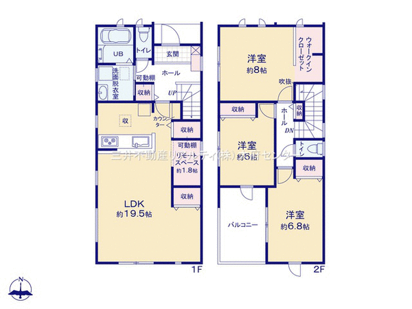 半田市宮本町三丁目 戸建 1号棟 間取り 半田市宮本町三丁目 戸建 1号棟 間取り
