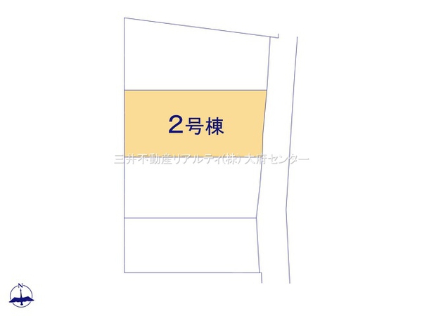 知多郡東浦町大字石浜字桜見台 戸建 2号棟 全体区画図 知多郡東浦町大字石浜字桜見台 戸建 2号棟 全体区画図