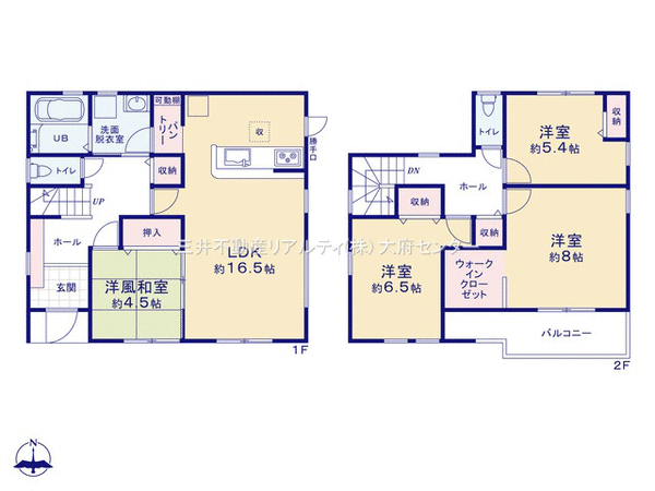 半田市本町二丁目 戸建 2号棟 間取り 半田市本町二丁目 戸建 2号棟 間取り