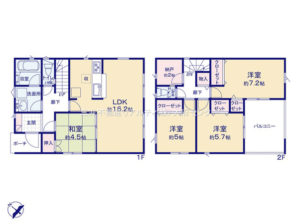 半田市瑞穂町七丁目 戸建 1号棟 間取り 半田市瑞穂町七丁目 戸建 1号棟 間取り